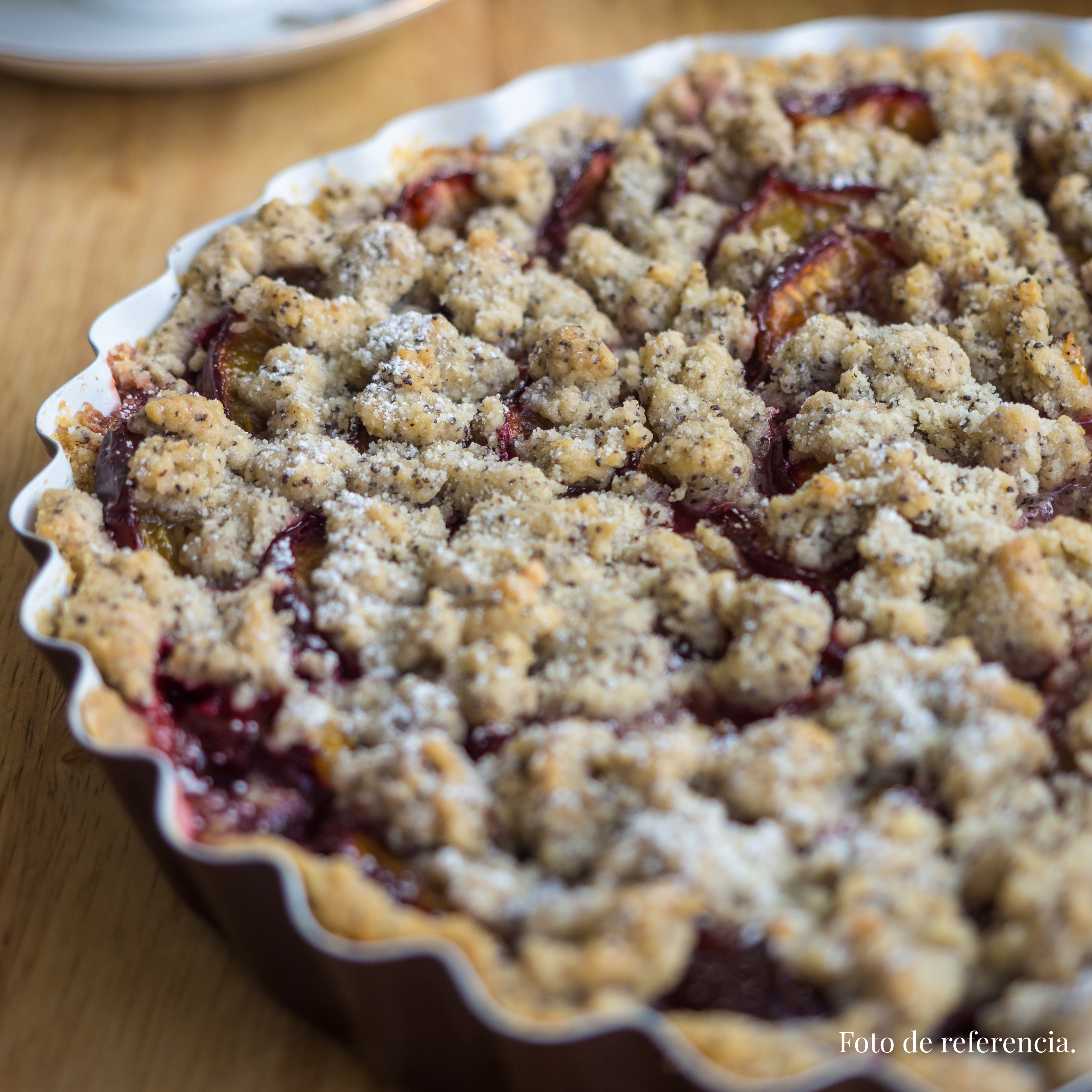Kuchen de miga Streussel